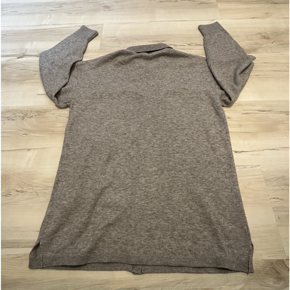 & Other Stories Women XS Sweater Wool Blend Button Up Oversized Beige - Picture 3 of 10